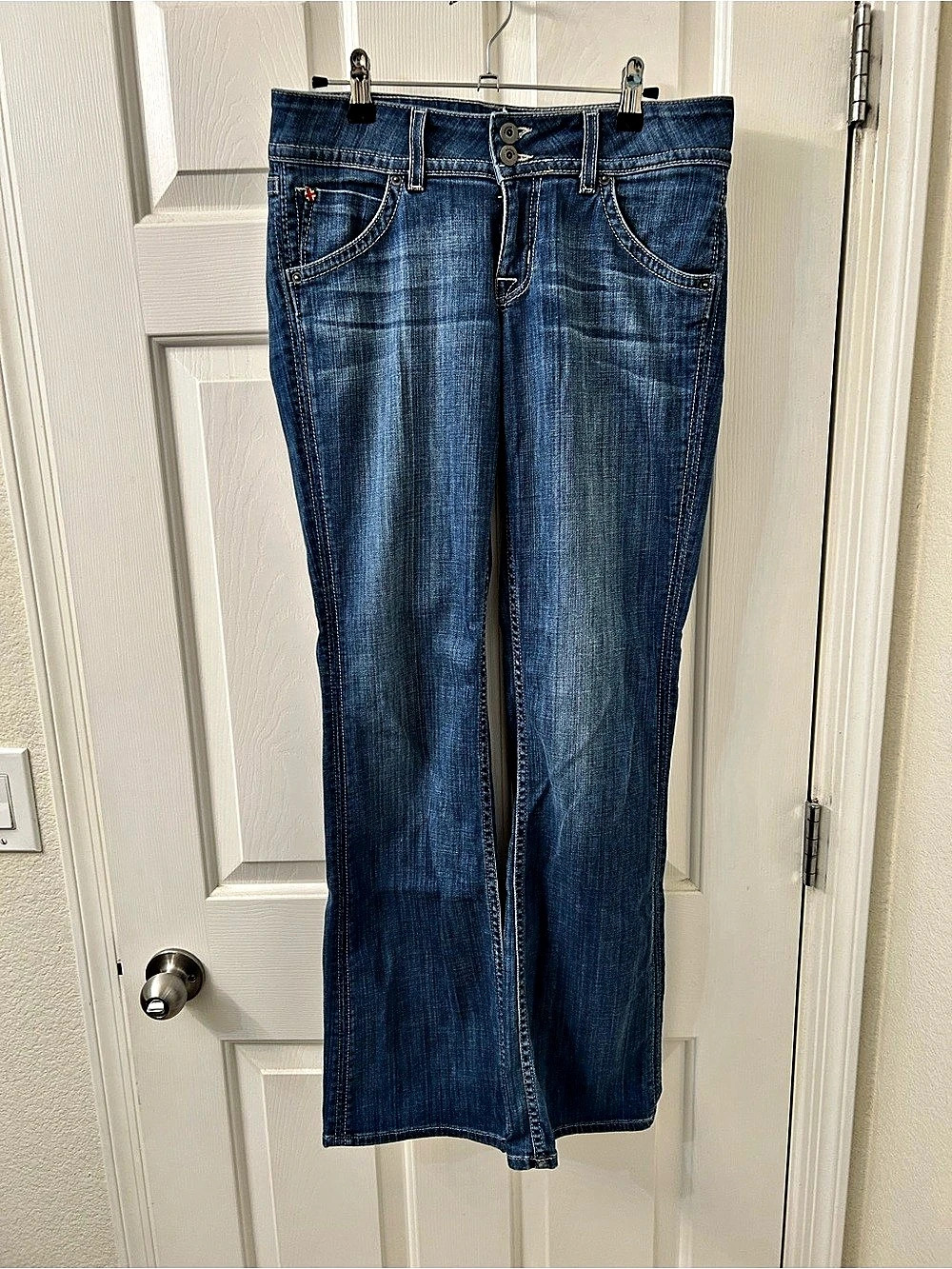 Y2K Hudson Low Rise Boot Cut Jeans Size
